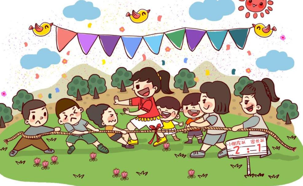 體驗高科技拔河神器，六年級拔河比賽紀實